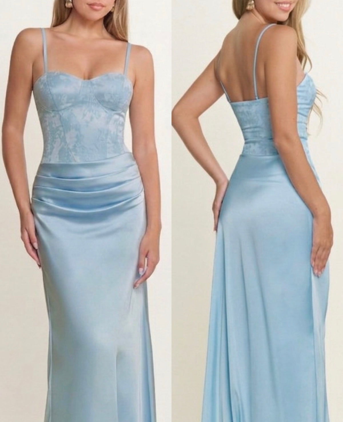 Vestido Astrid Azul Claro