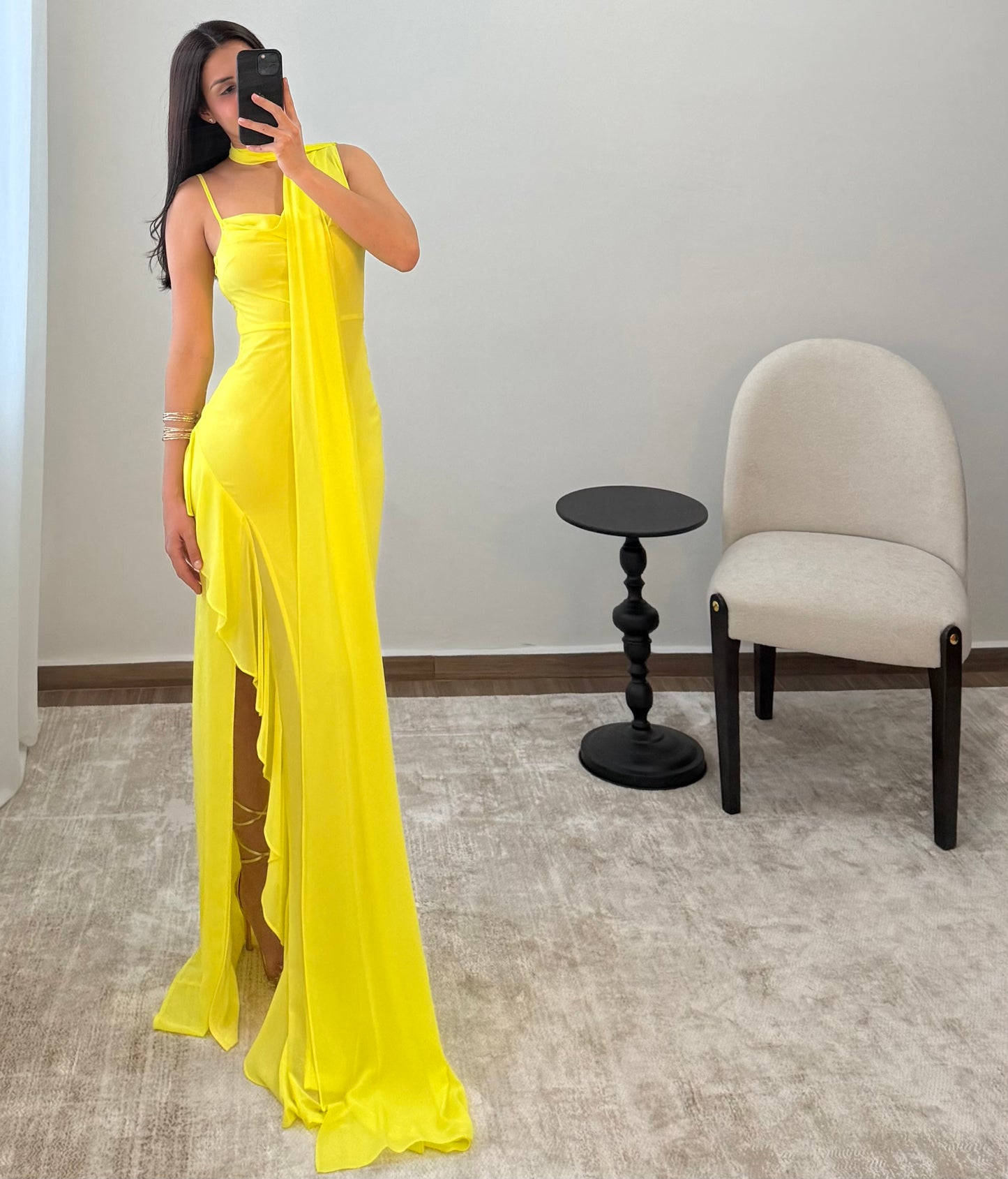 Vestido Sahira Amarillo