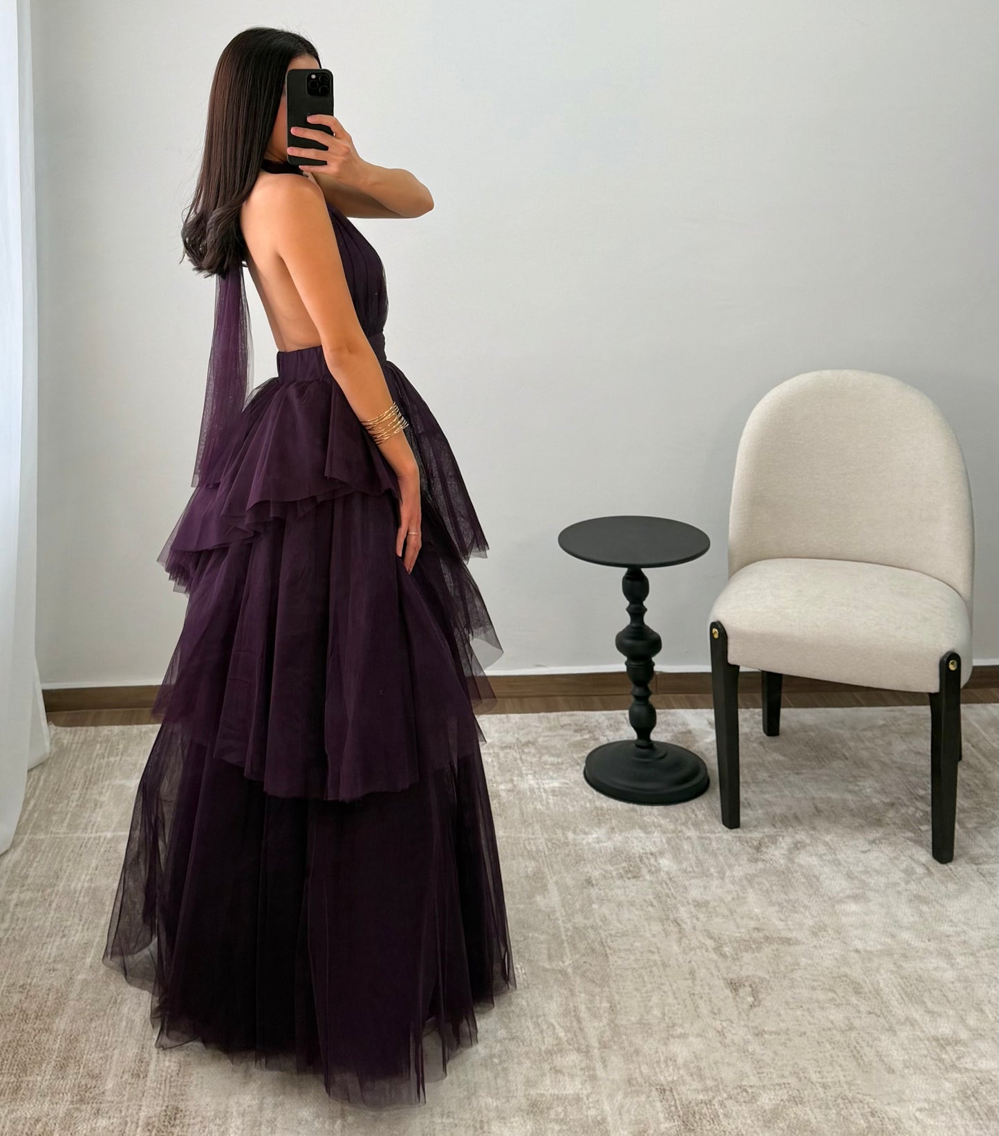 Vestido Priscila Ciruela