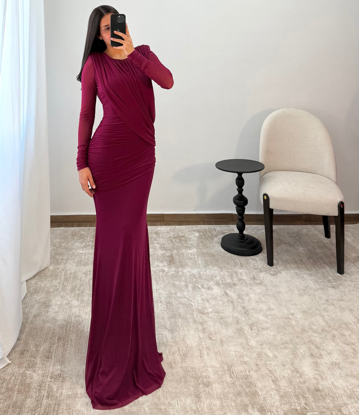 Vestido Ramah Púrpura