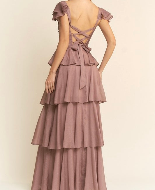 Vestido Mayra Taupe