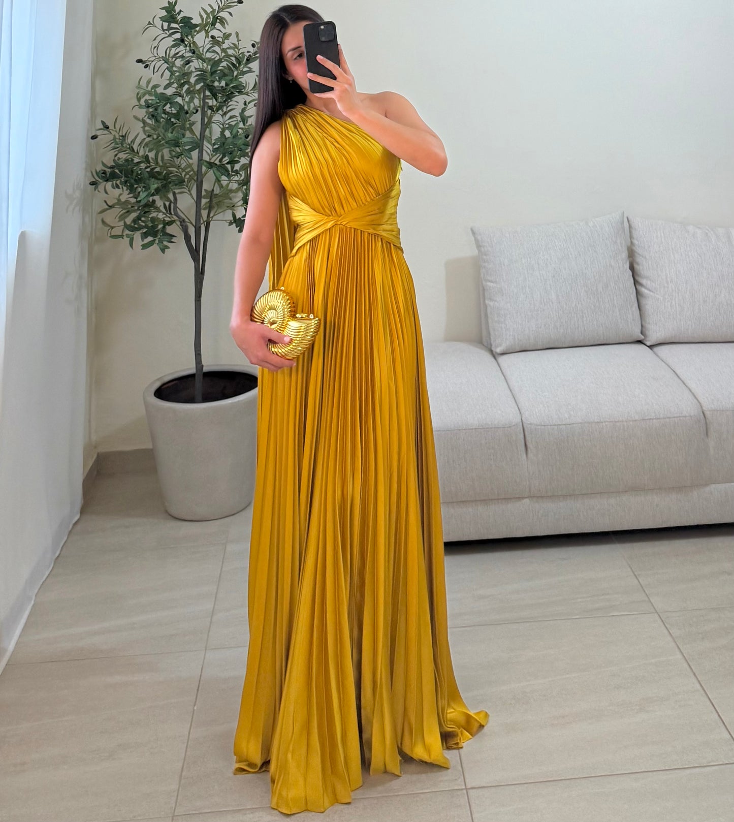 Vestido Casandra Oro
