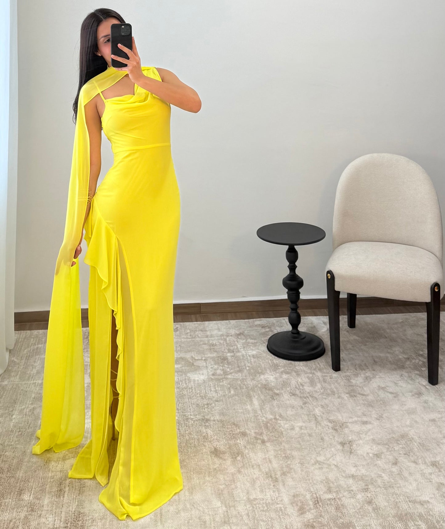 Vestido Sahira Amarillo