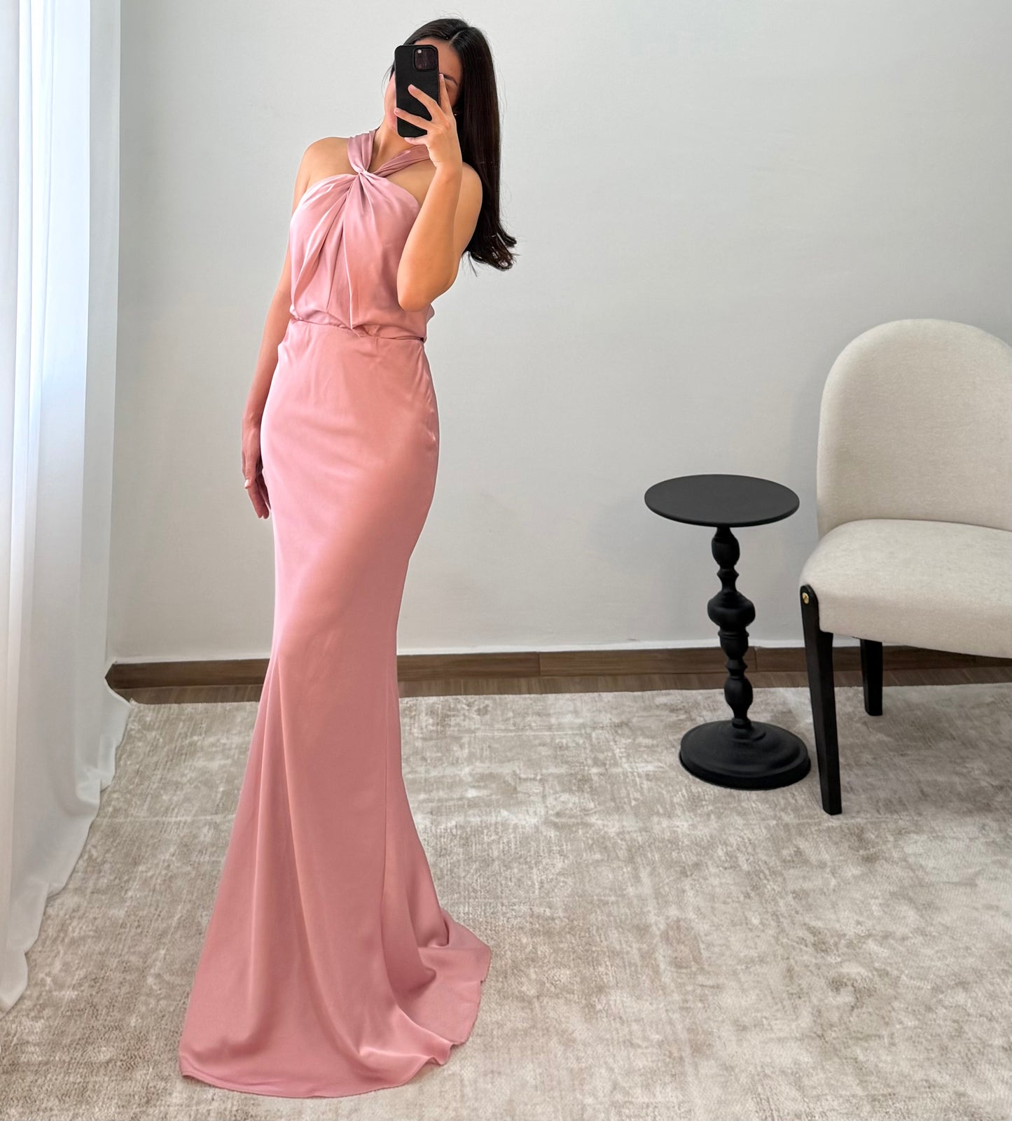 Vestido Singapur Rosa Palo