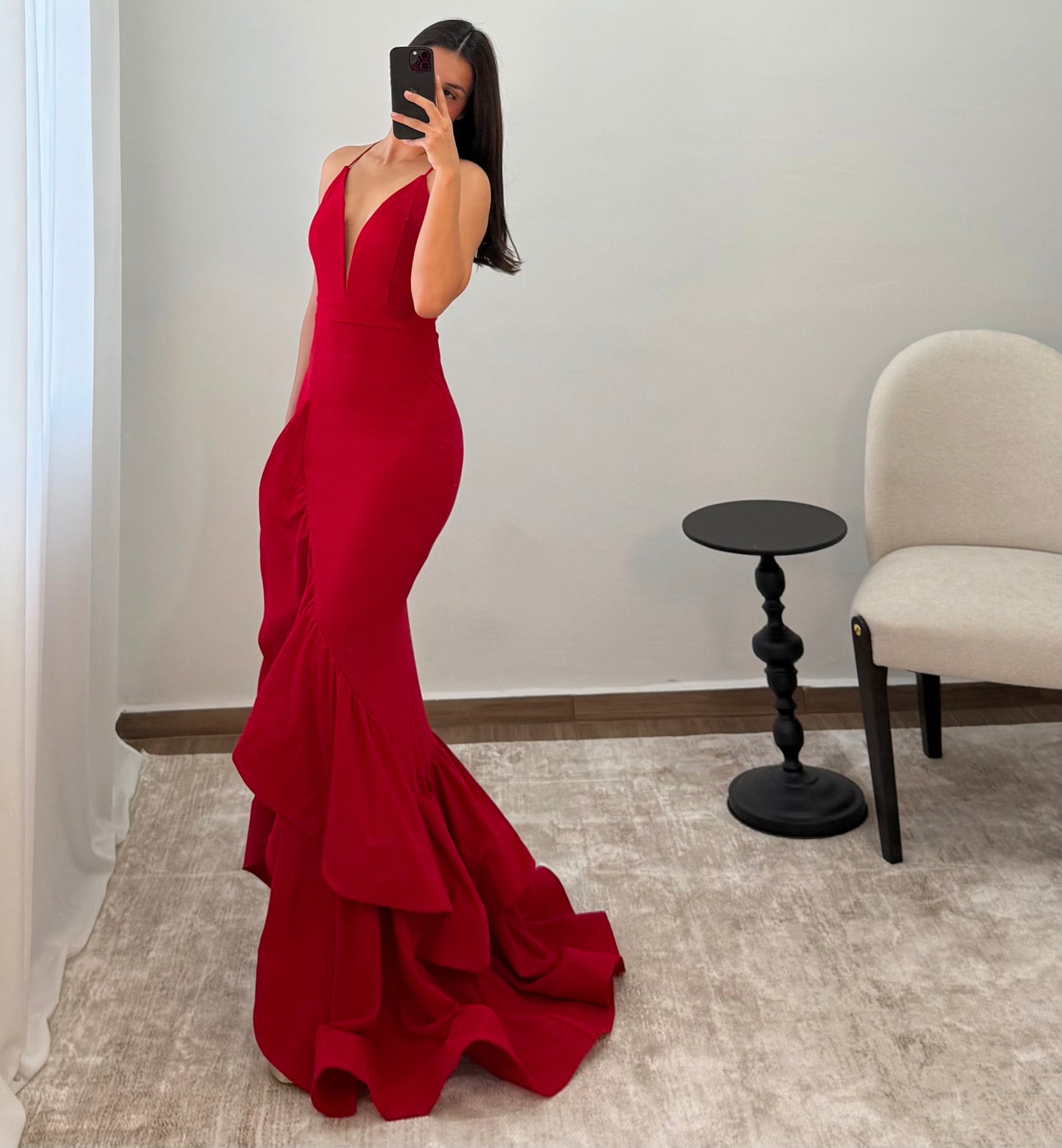 Vestido Flamenco Rojo