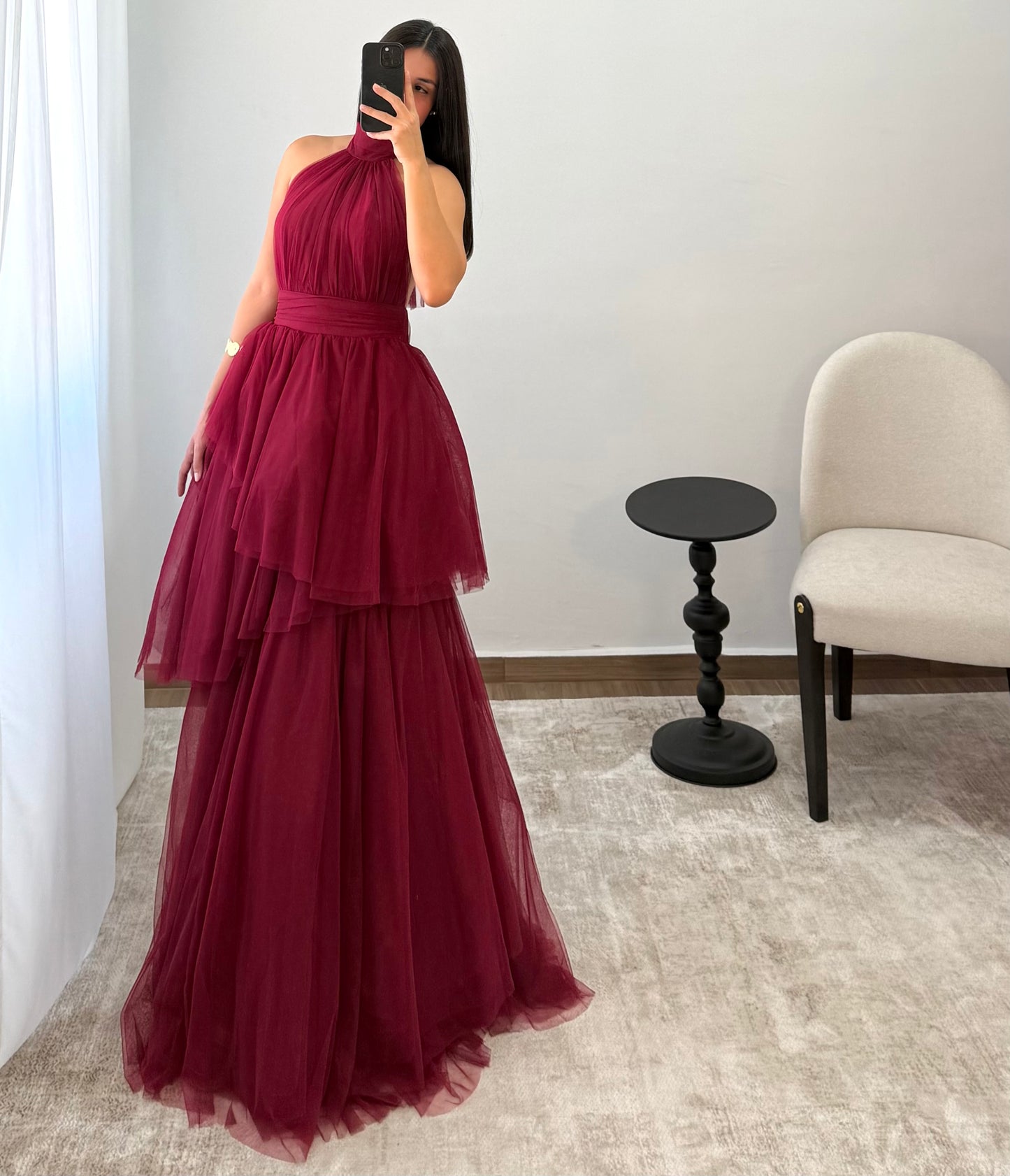 Vestido Priscila Vino