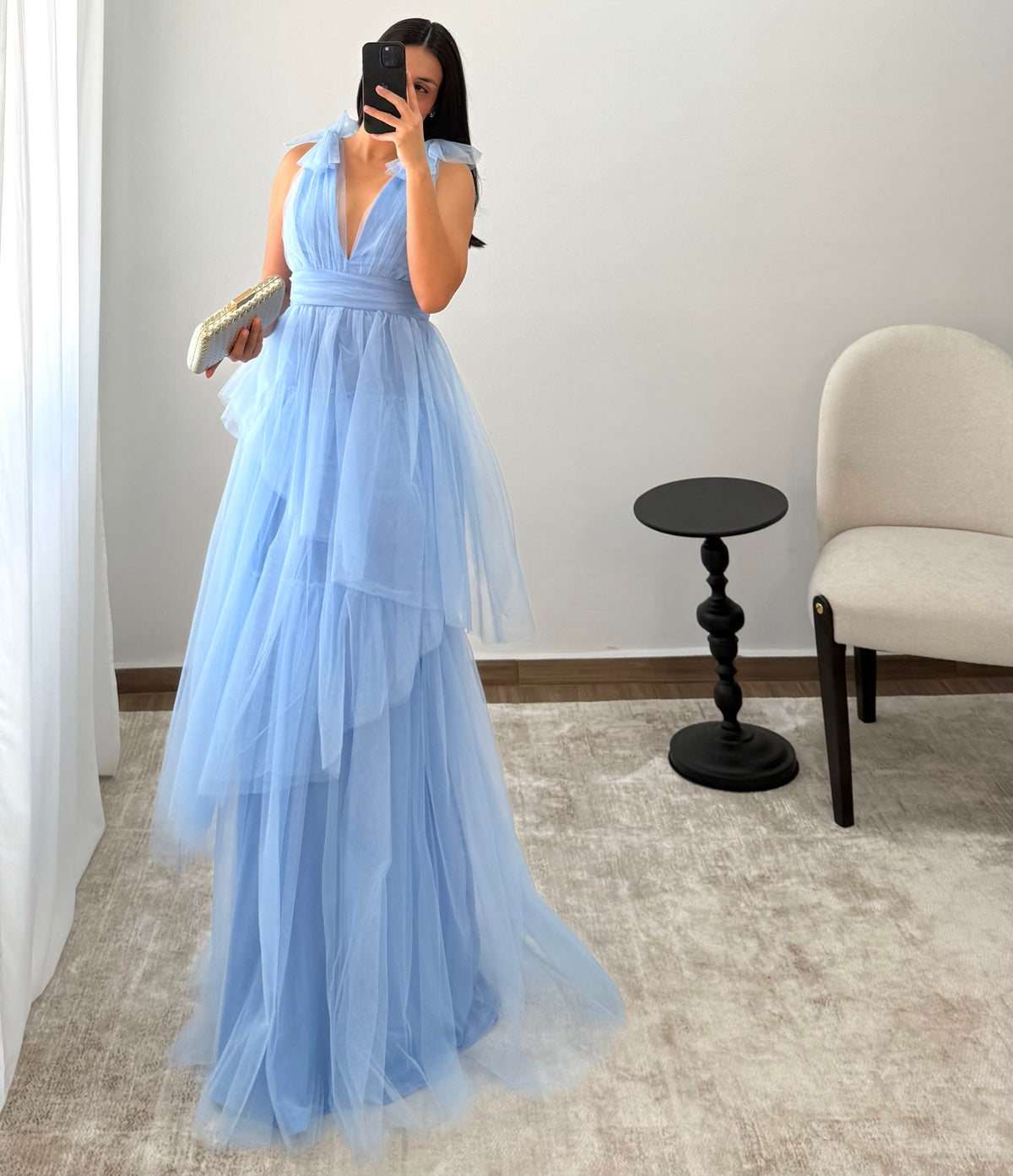 Vestido Camila Azul