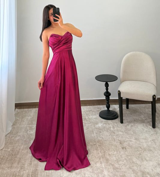 Vestido Nora Magenta