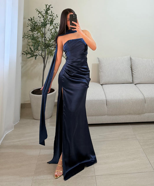Vestido Alba Azul Marino