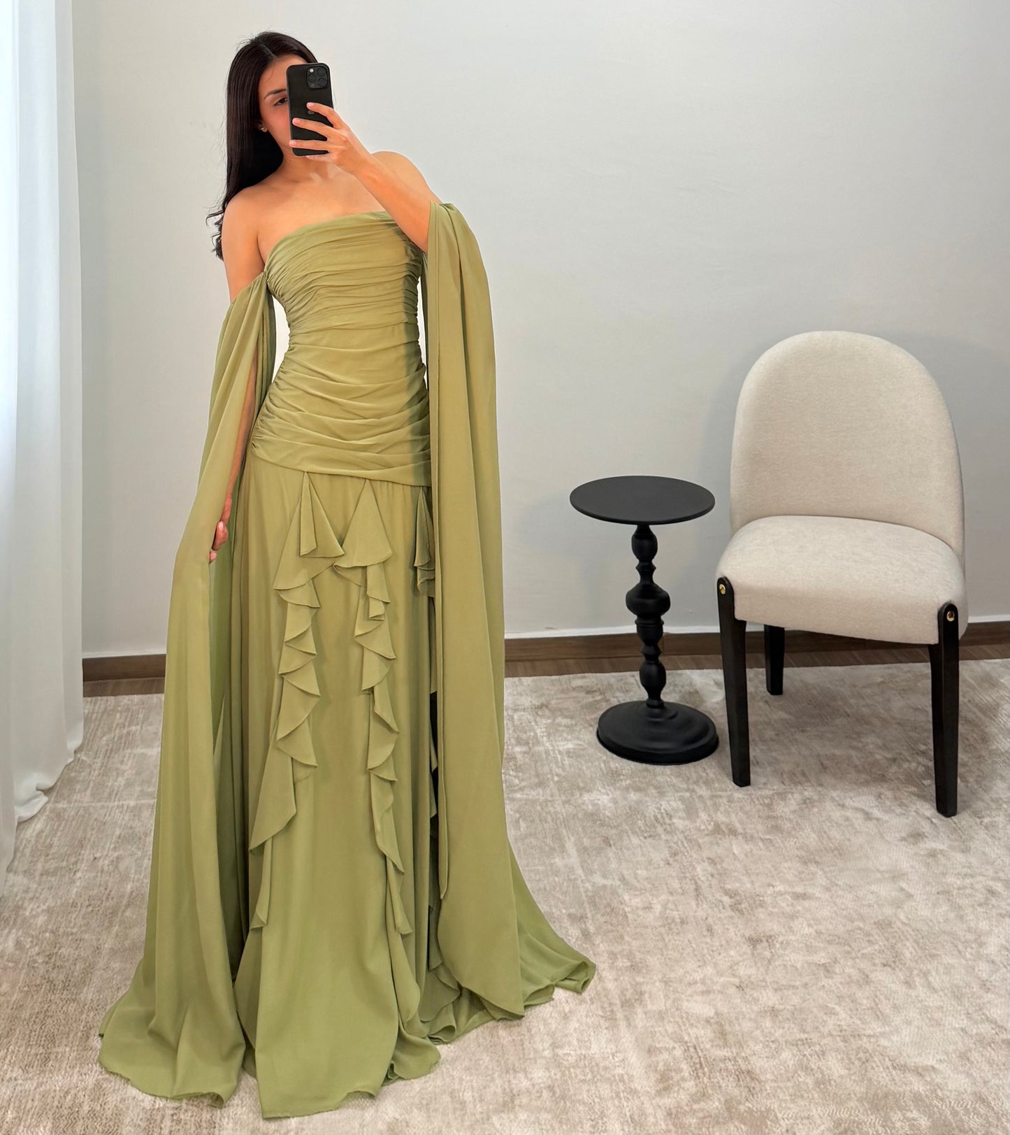 Vestido Alondra Oliva