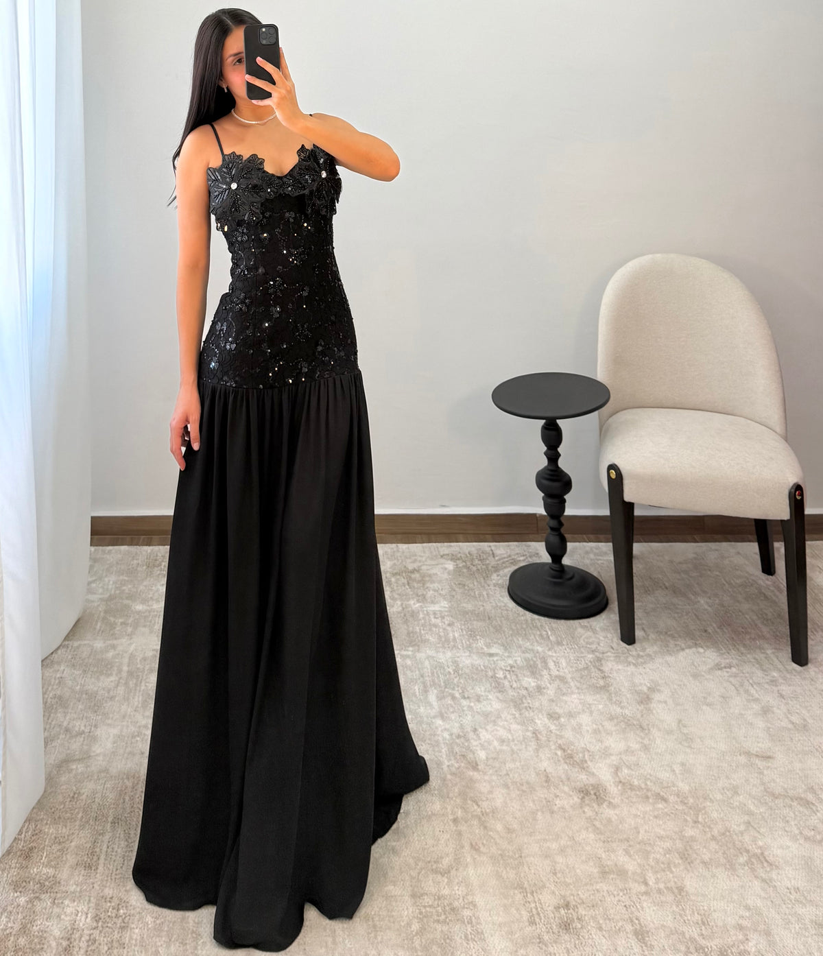 Vestido Leticia Negro