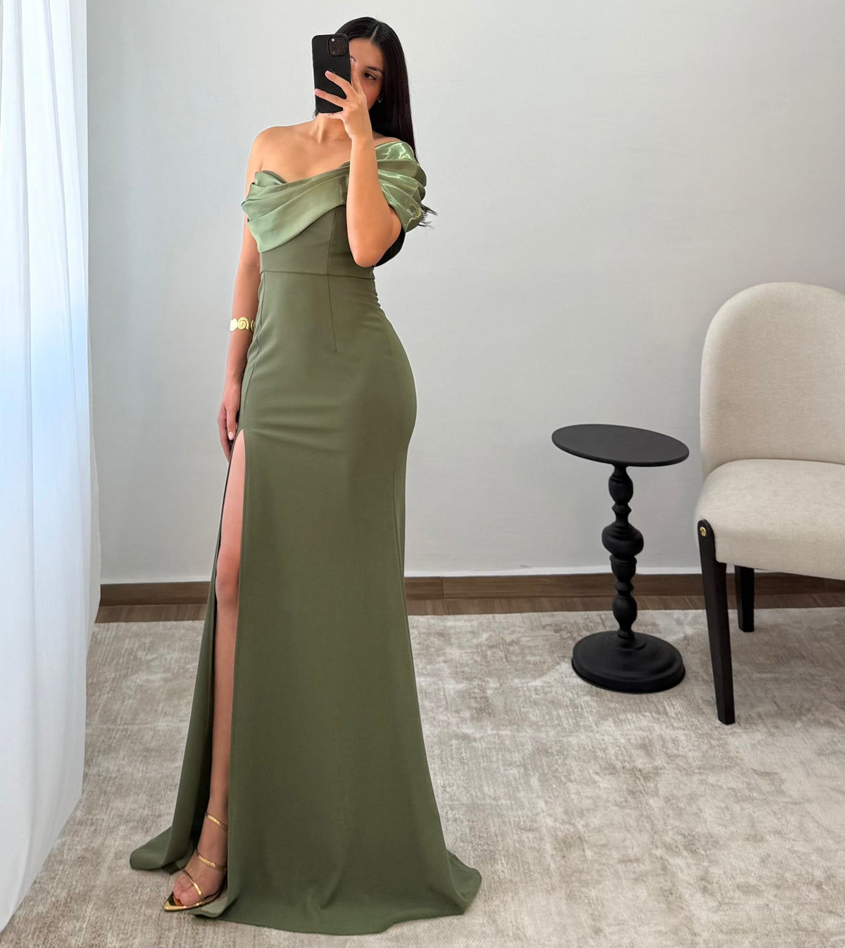 Vestido Lorenza Oliva