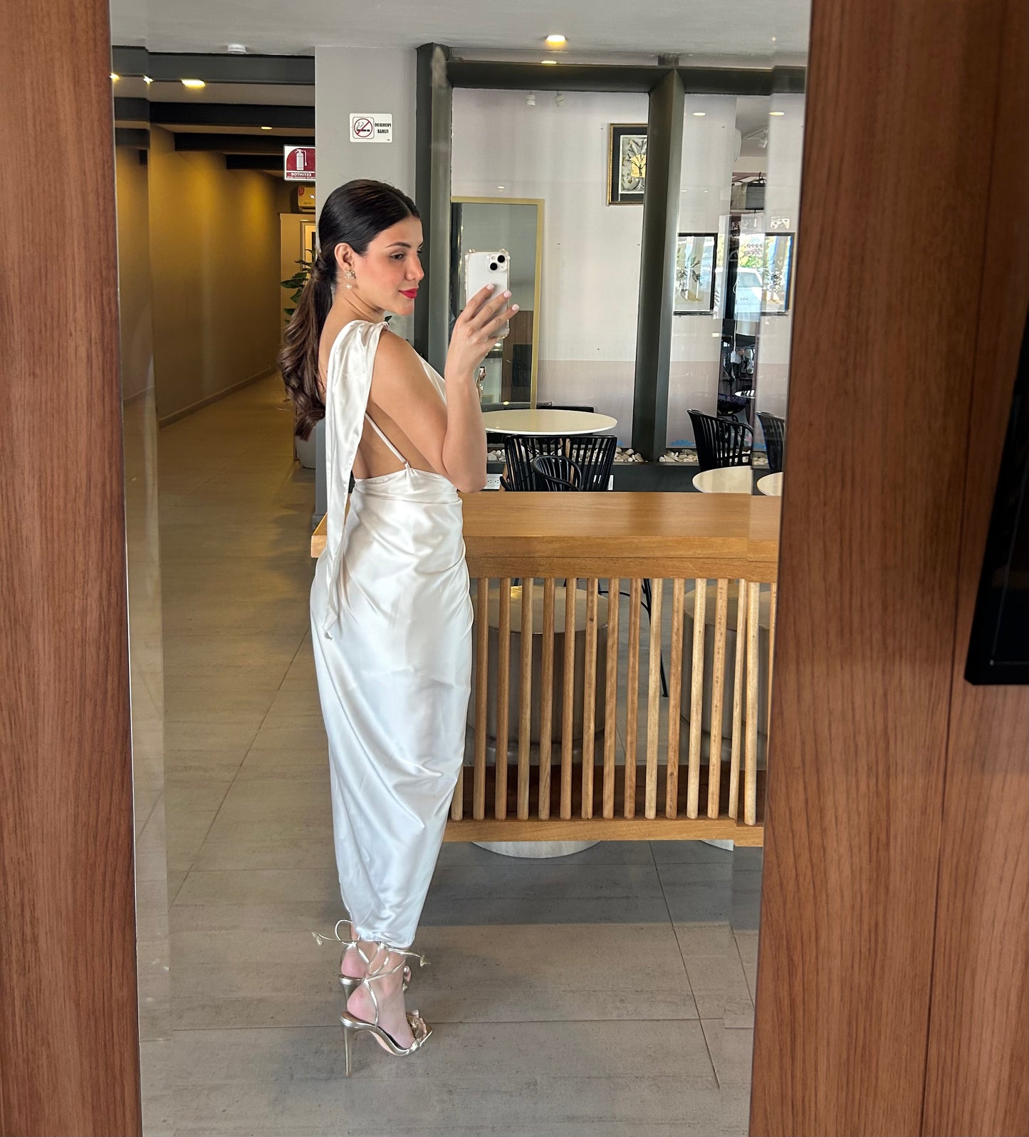 Vestido Barbara Marfil