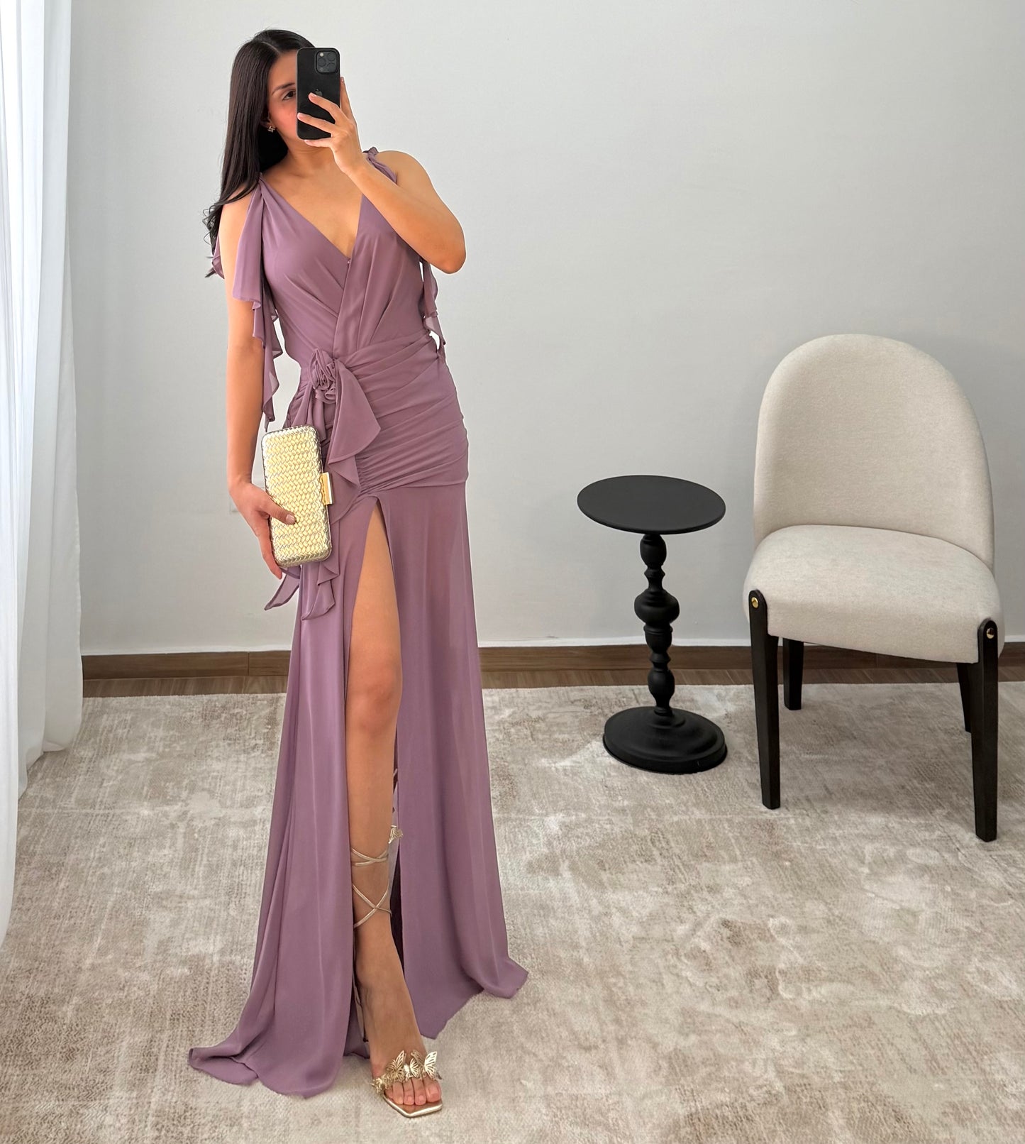 Vestido Maritza Lavanda