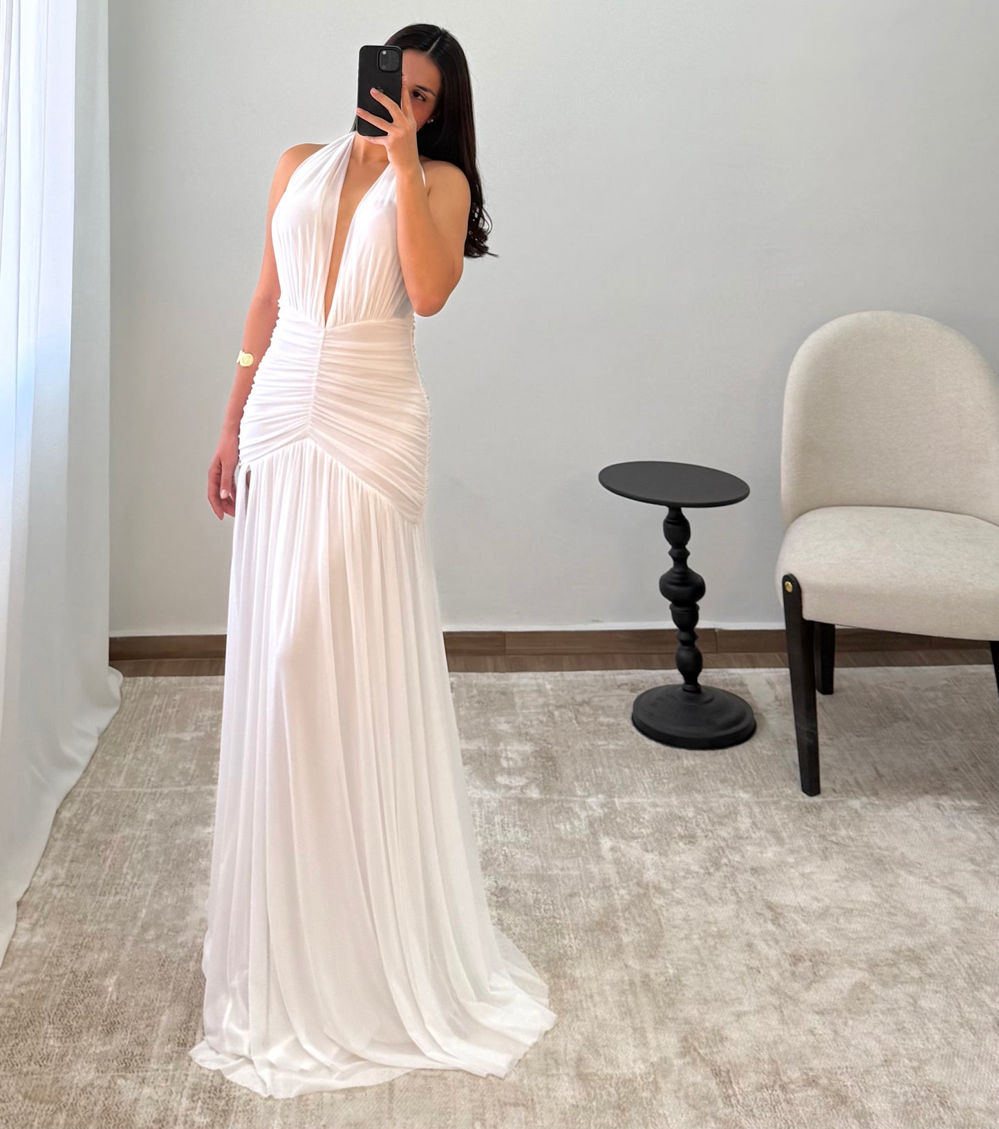 Vestido Lisa Blanco