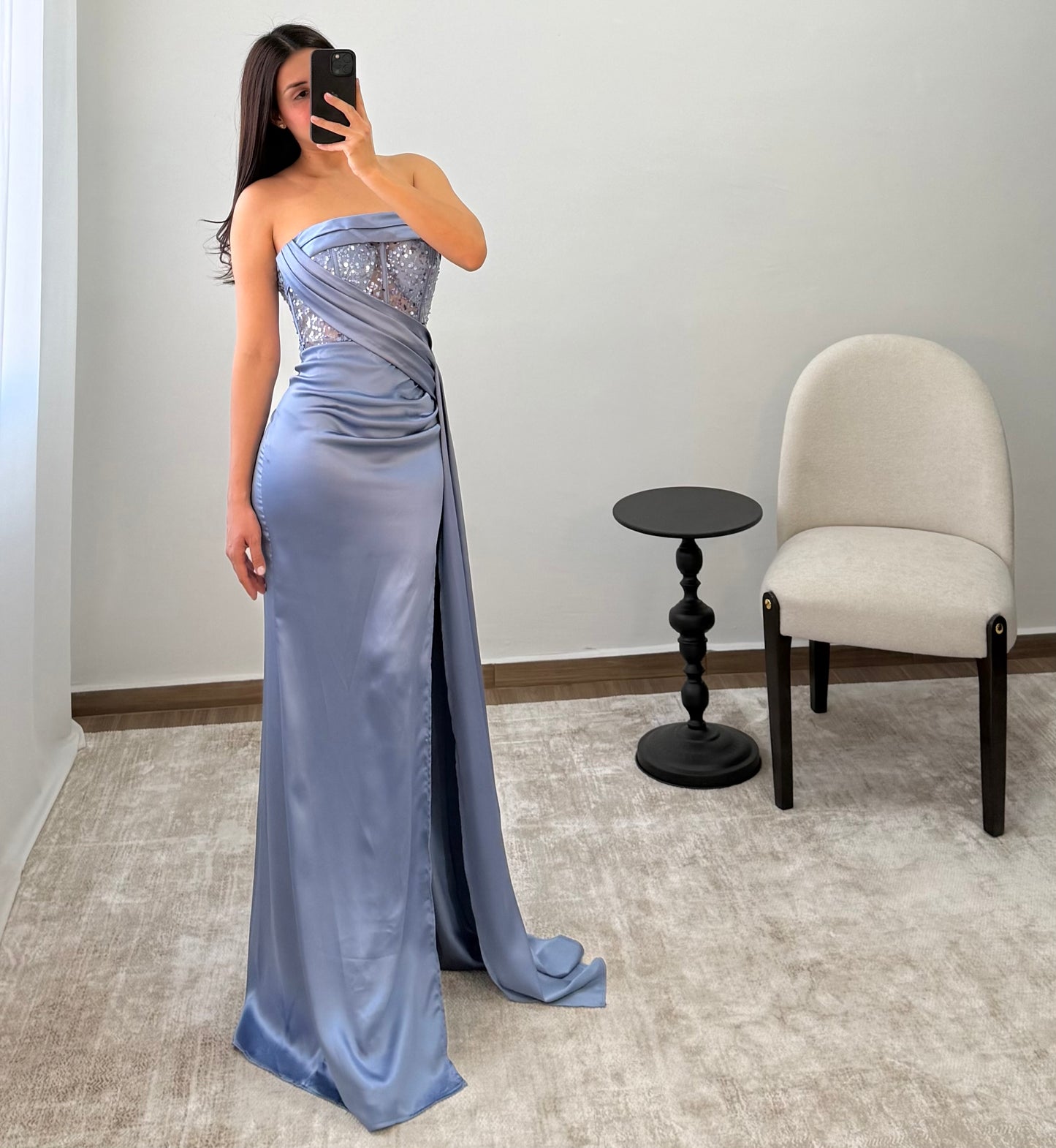 Vestido Anette Azul