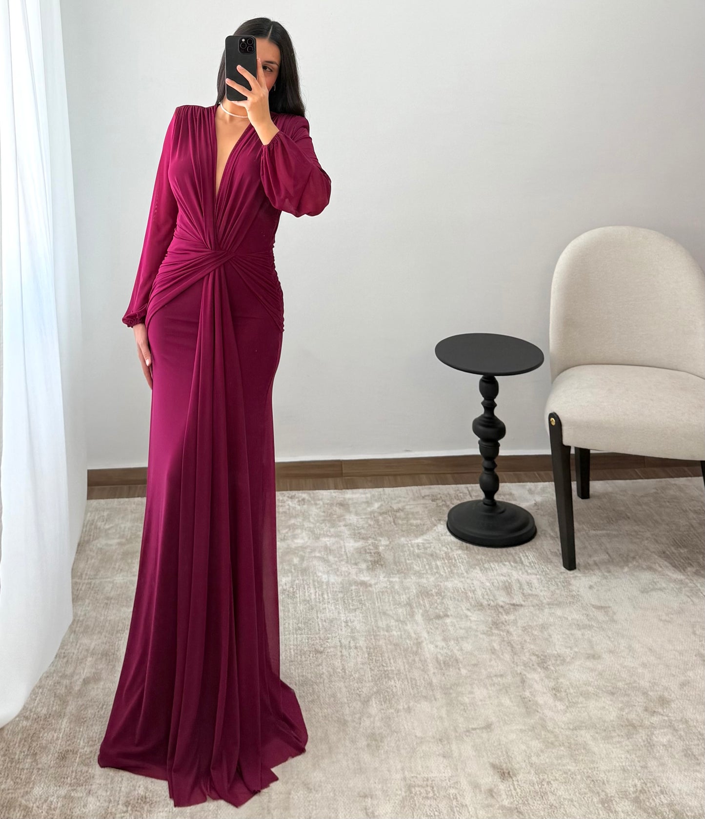 Vestido Pilar Púrpura