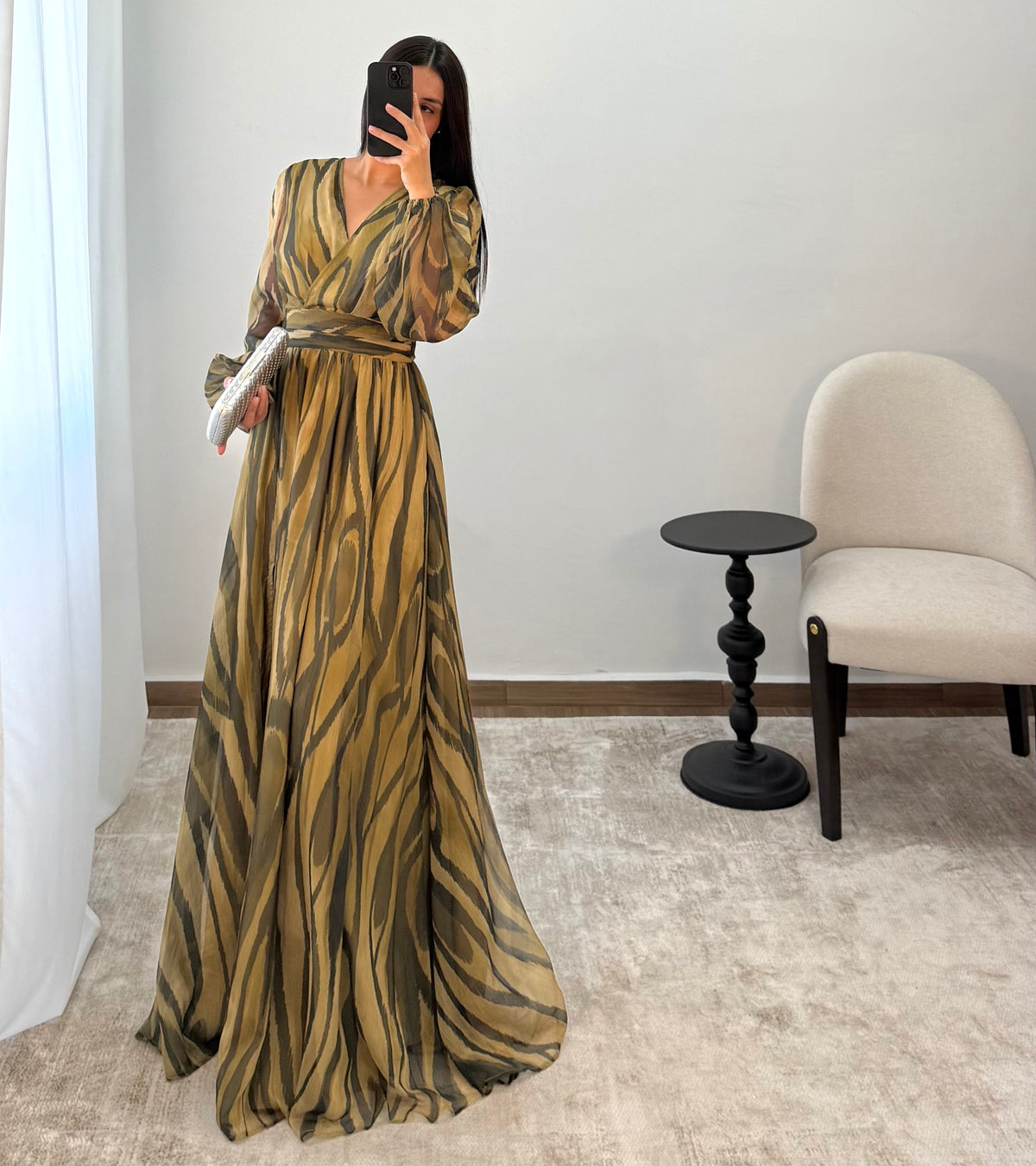 Vestido Edén Oliva Multi