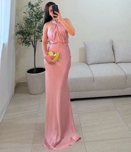 Vestido Singapur Rosa Palo