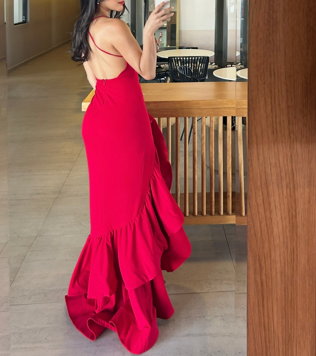 Vestido Flamenco Rojo