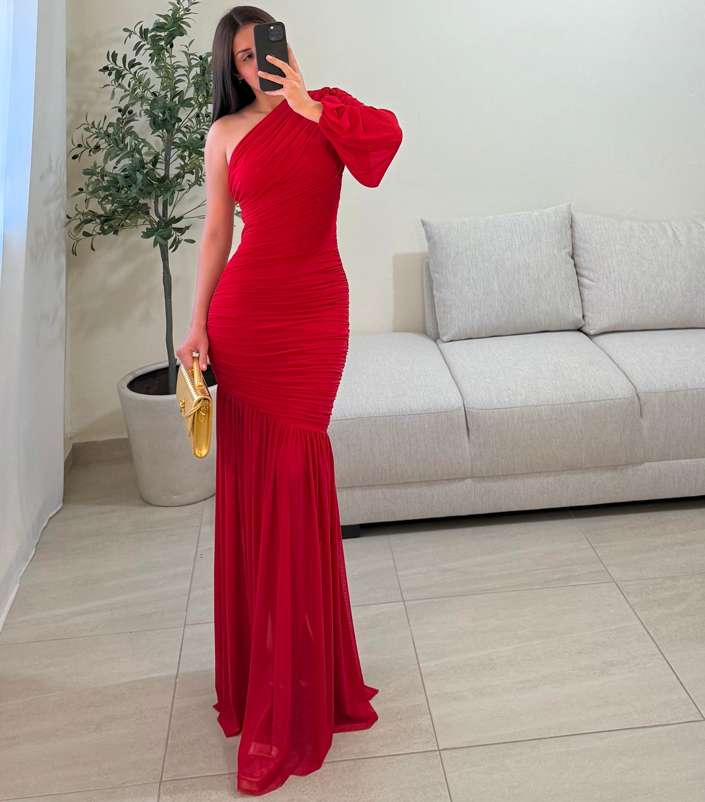 Vestido Luisa Rojo