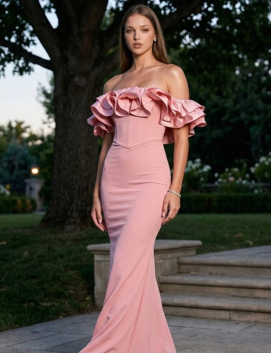 Vestido Thelma Rosa Palo