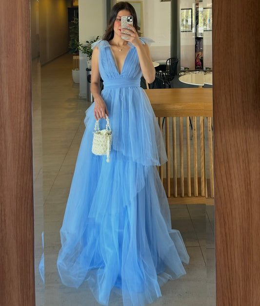 Vestido Camila Azul