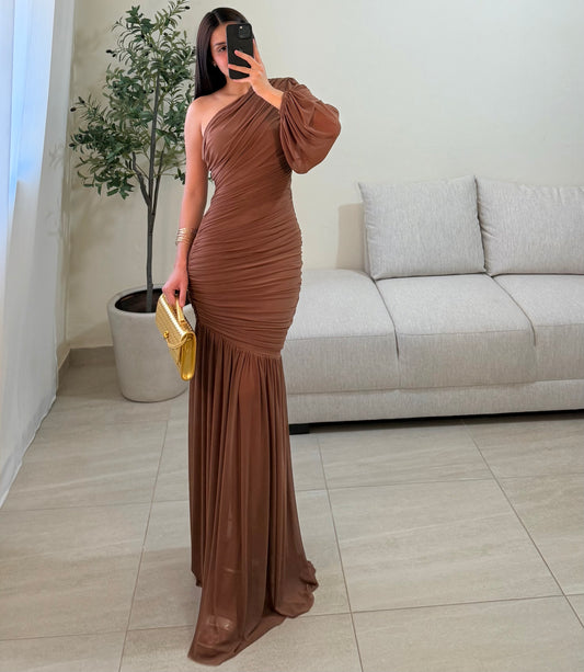 Vestido Luisa Café