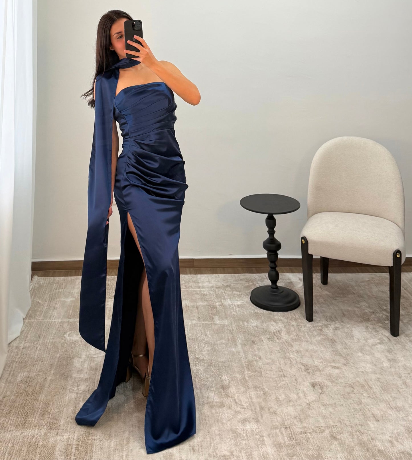 Vestido Alba Azul Marino