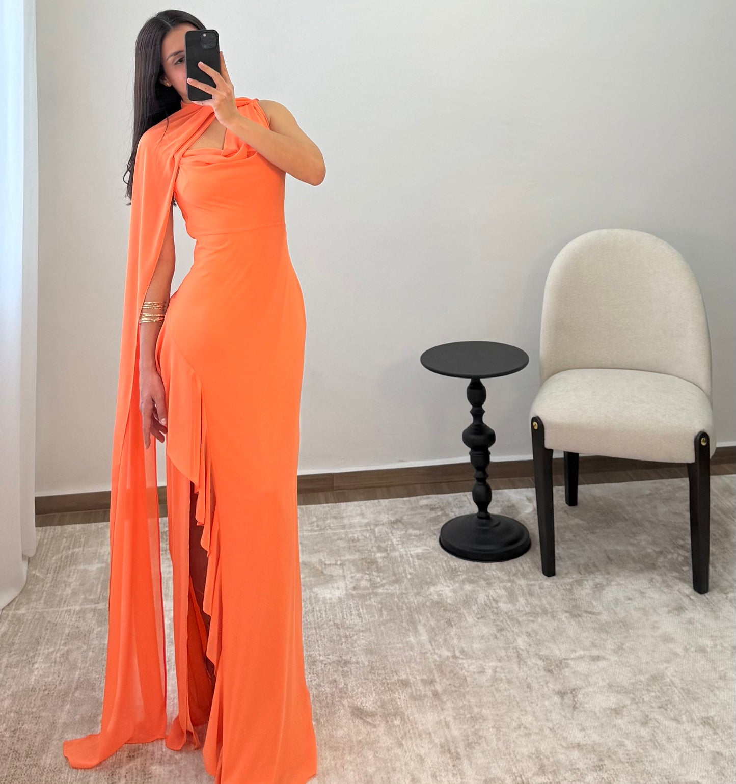 Vestido Sahira Naranja