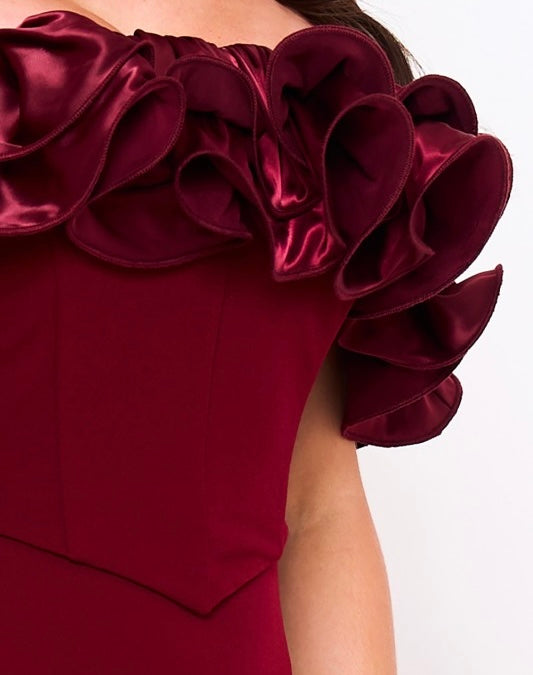 Vestido Thelma Vino