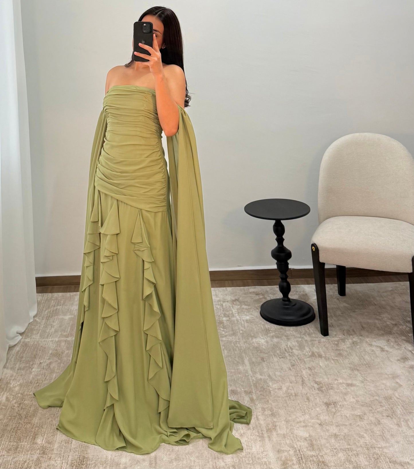 Vestido Alondra Oliva