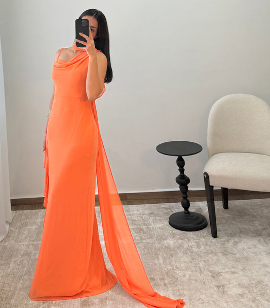 Vestido Sahira Naranja