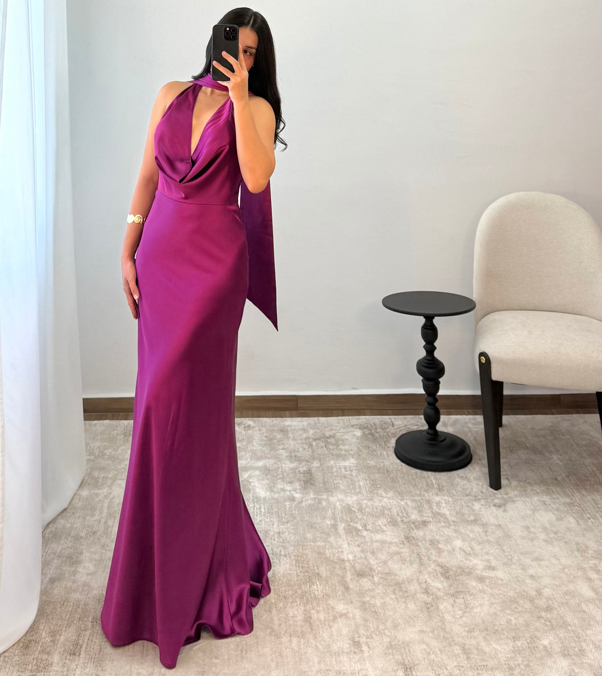 Vestido Catalina Magenta