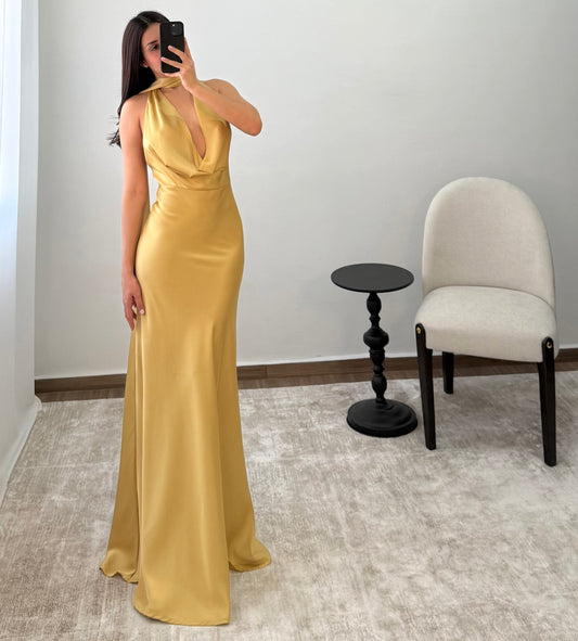 Vestido Catalina Oro