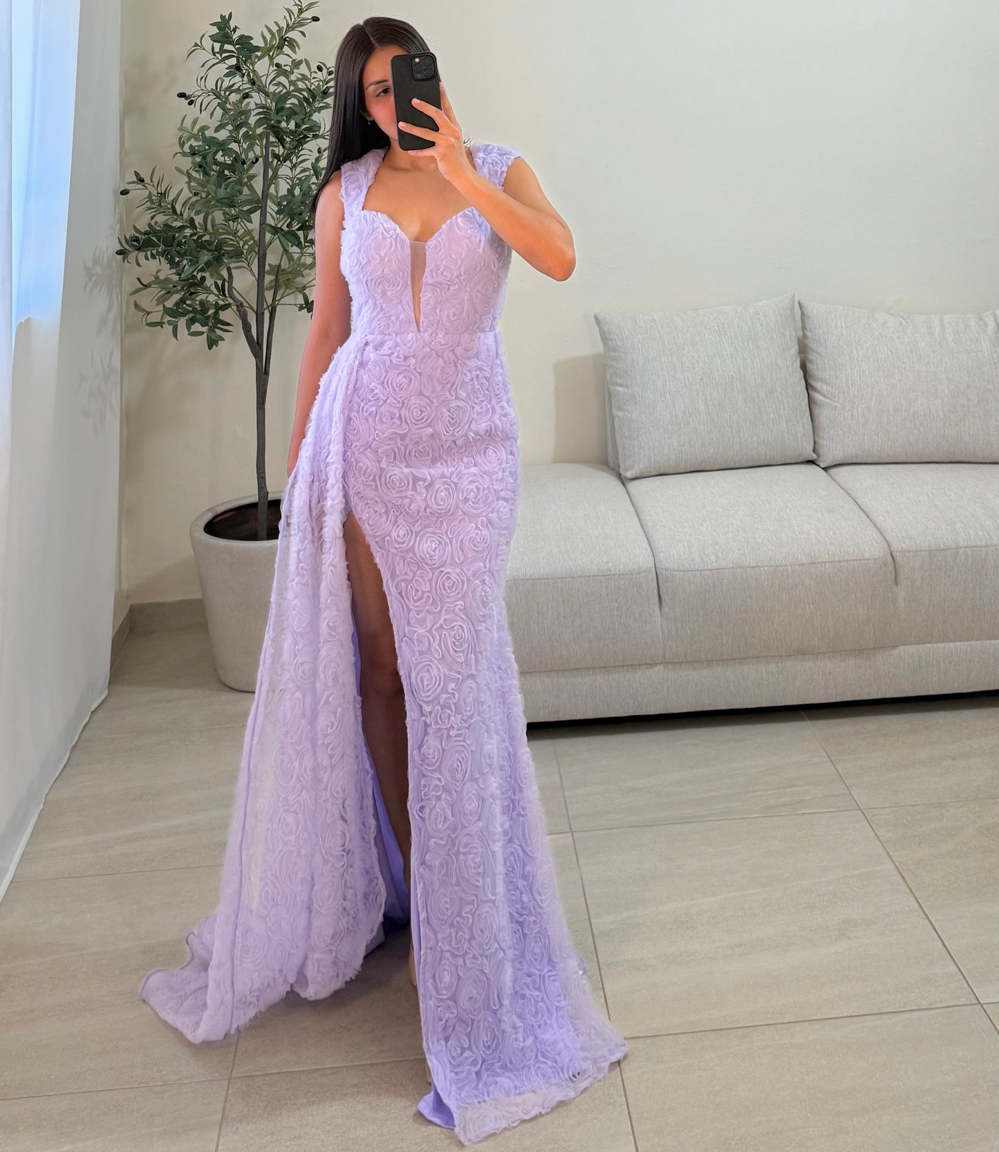 Vestido Romina Lavanda