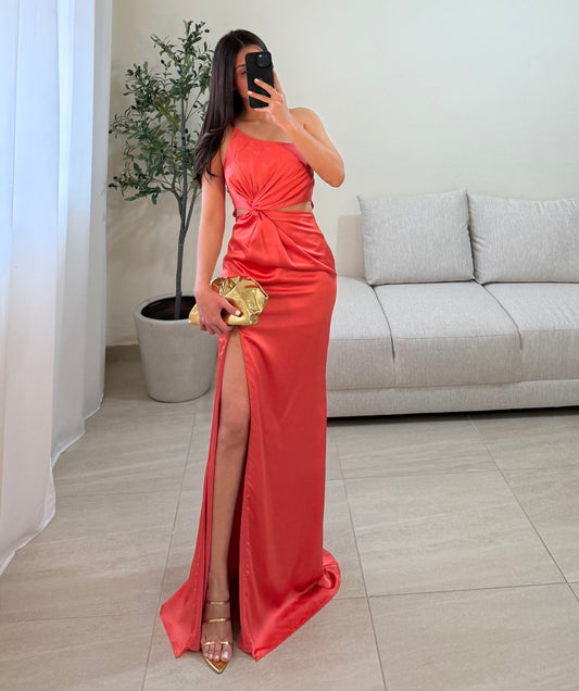 Vestido Jazmín Salmón