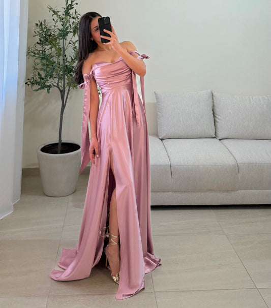 Vestido Amira Rosa Palo