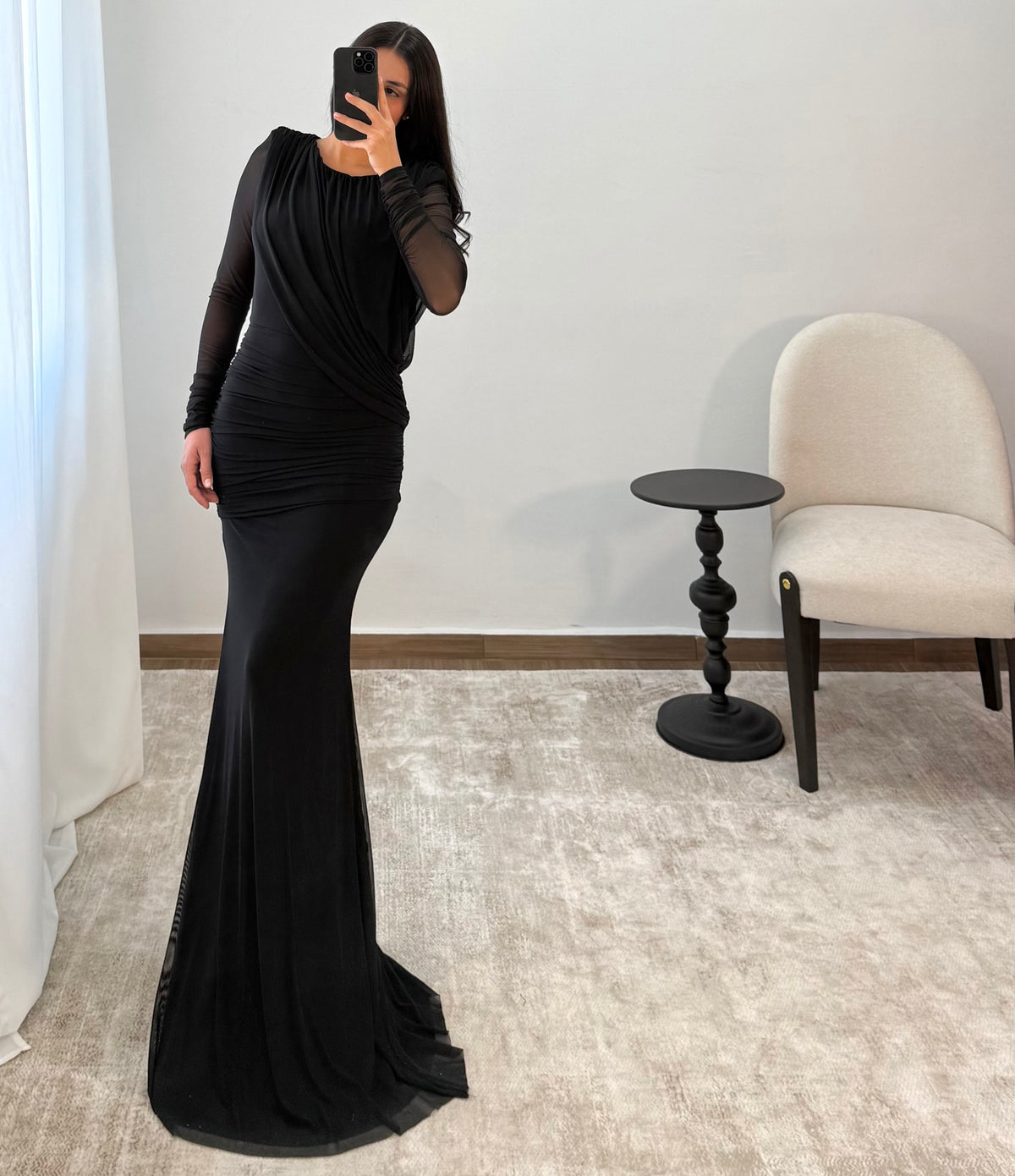 Vestido Ramah Negro