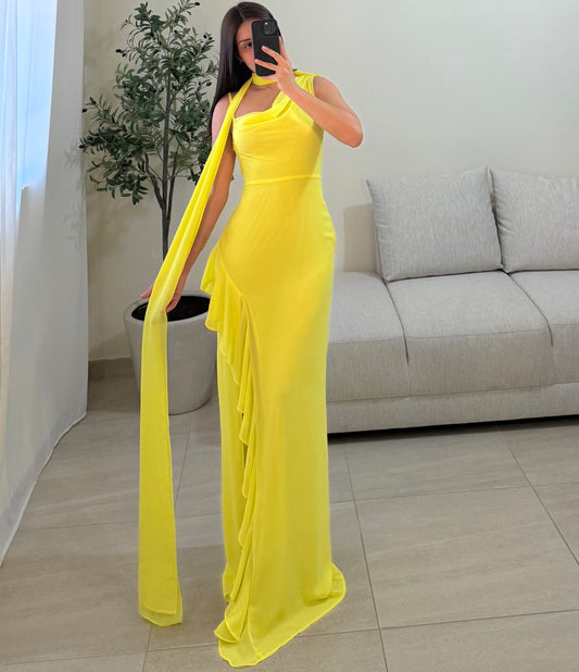 Vestido Sahira Amarillo