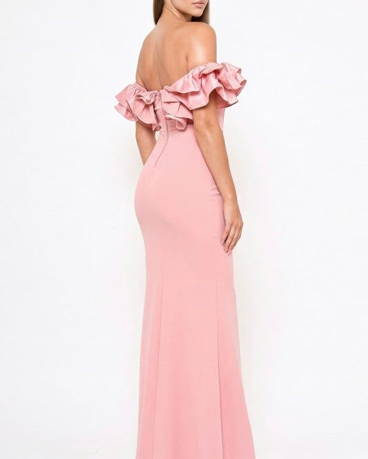 Vestido Thelma Rosa Palo