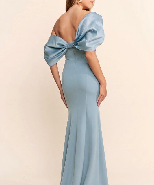 Vestido Carola Azul Cielo