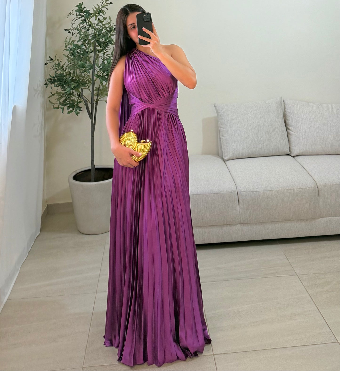 Vestido Casandra Violeta
