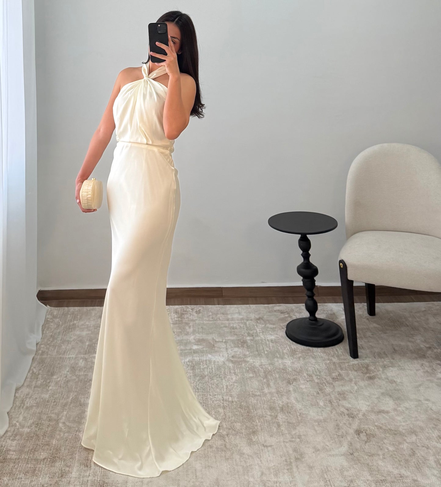 Vestido Singapur Ivory