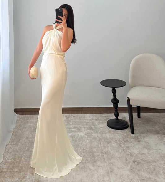 Vestido Singapur Ivory