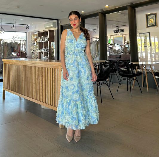 Vestido Florencia Azul