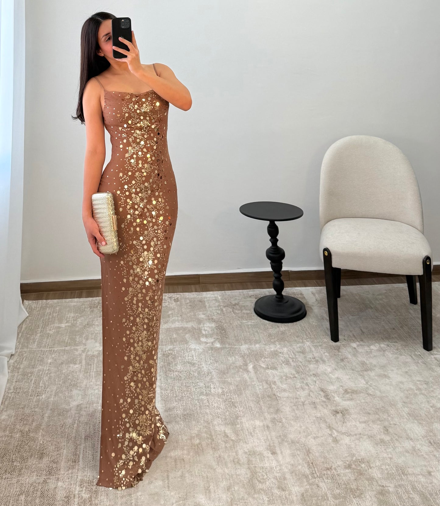 Vestido Lluvia Mocha