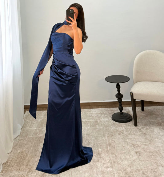 Vestido Alba Azul Marino