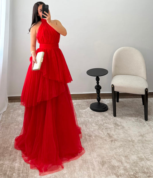 Vestido Priscila Rojo