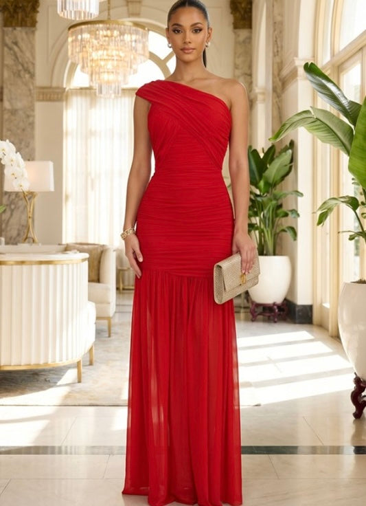 Vestido Lidia Rojo